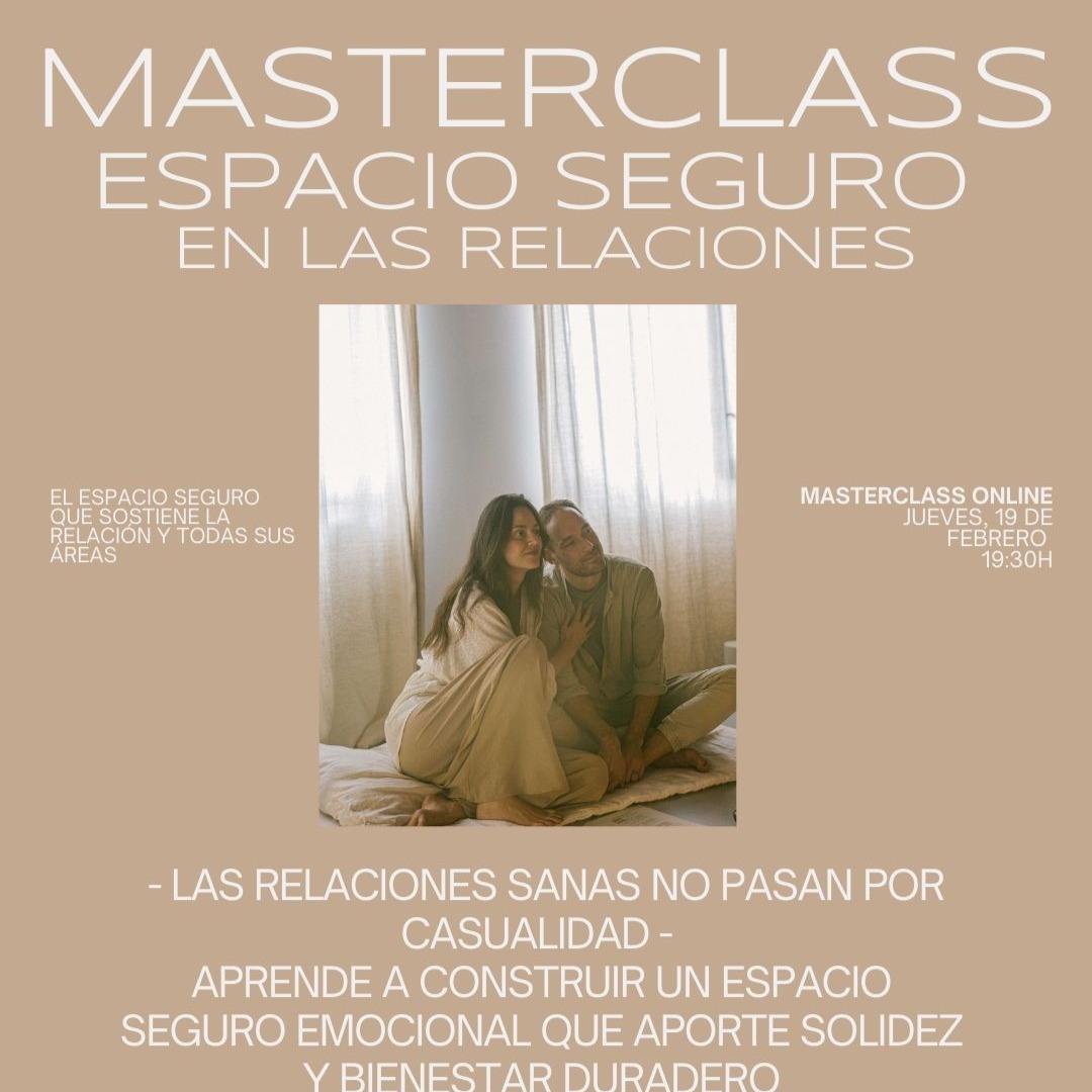 Espacio Seguro masterclass by AMA AMA 19/2 thumbnail