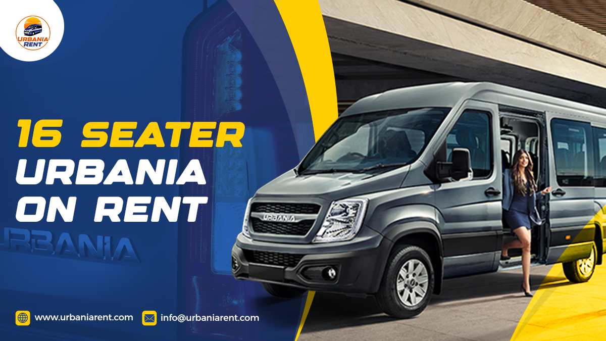 16 Seater Urbania Van on Rent for Group Travel thumbnail