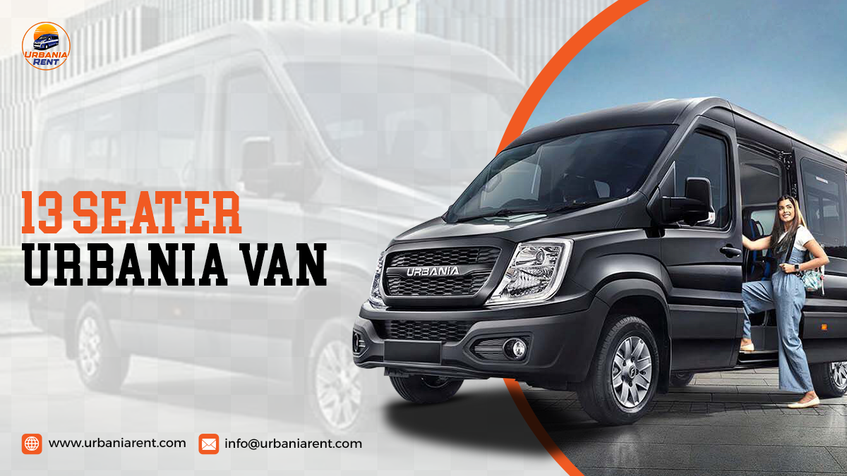 13 Seater Urbania Van on Rent in Delhi at Best Rate thumbnail