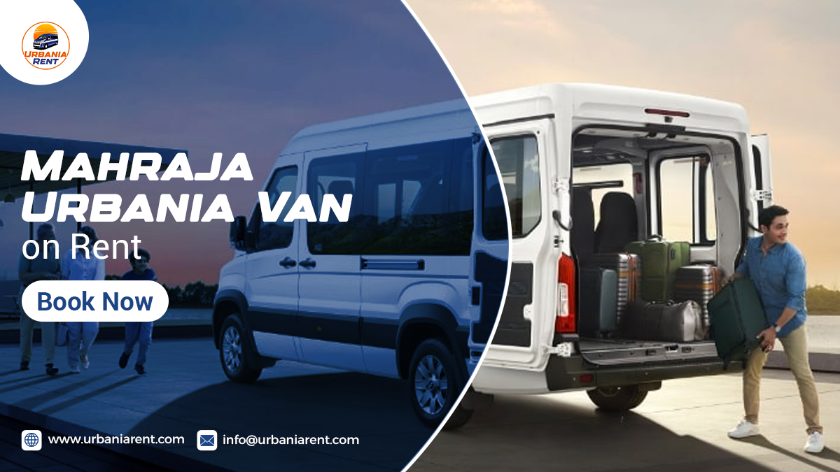 9 Seater Maharaja Urbania Van on Rent at Best Price thumbnail