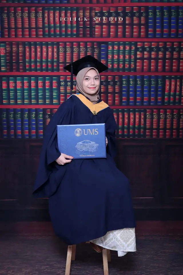 Full body self photo? We got you ❣️ #iclickstudio #selfphotosabah #selfphotoconvocation 