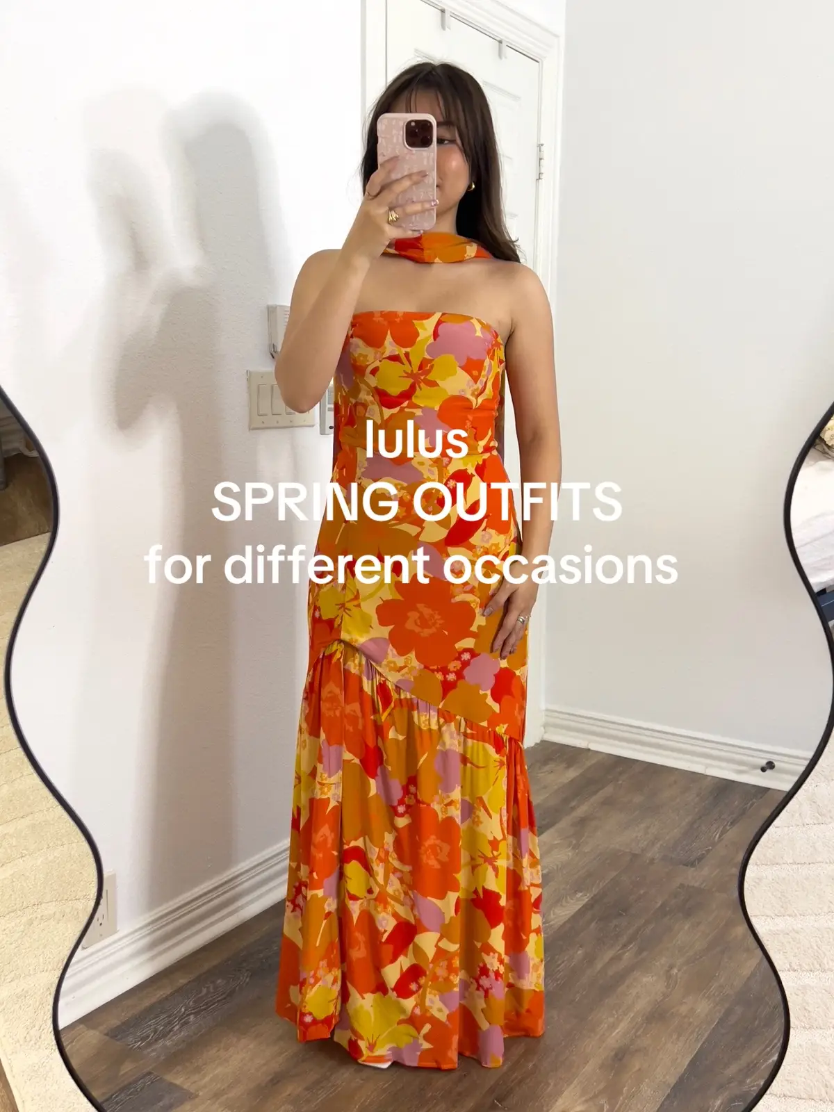 I have 6 outfits from @Lulus that I think would be perfect for spring occasions 🥰 #lulusambassador  I have linked them o