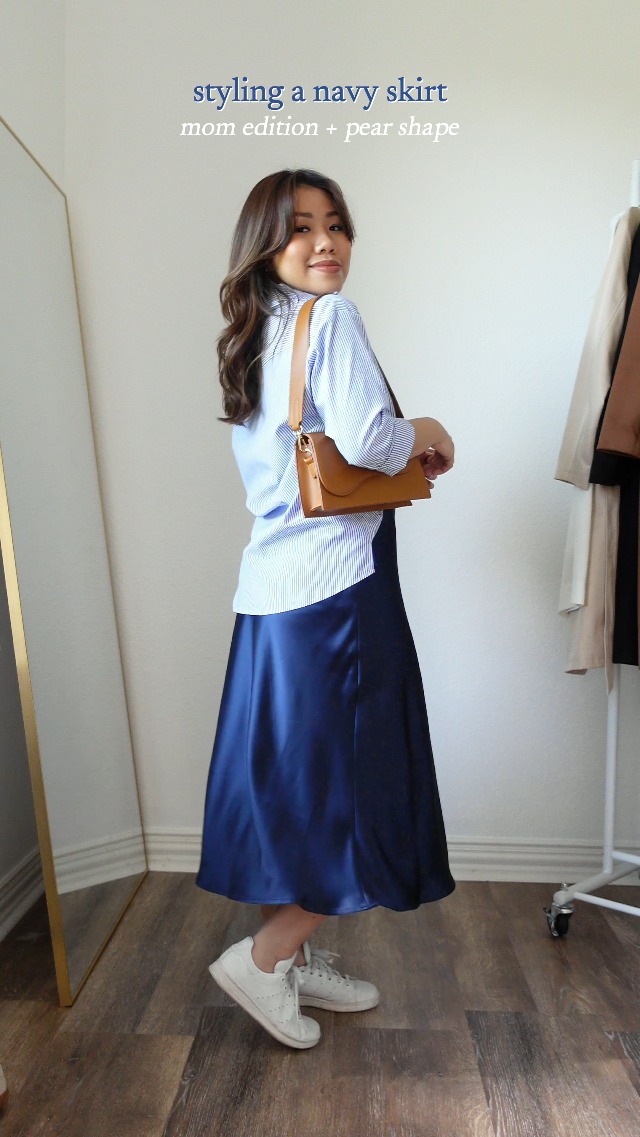 Styling a navy skirt 4 ways thumbnail