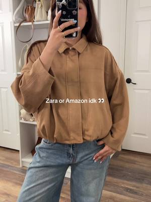 But you can find it under “fall fashion” curation on top of my amz s/f 👀 #suedebomberjacket #suedejacket #amazonjacket #