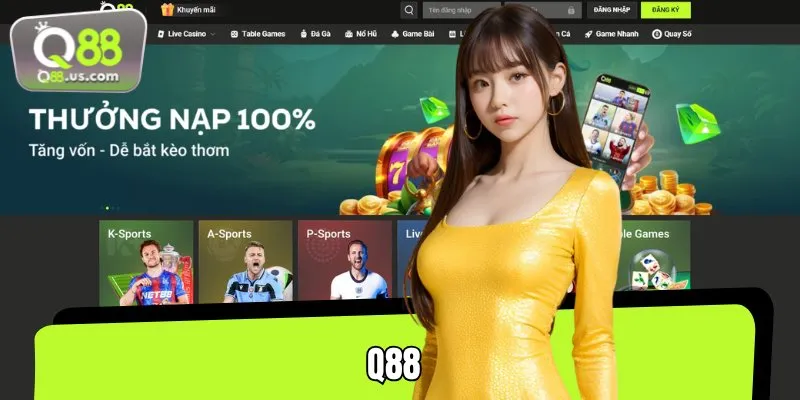 Q88 - Trang Chủ Chính Thức Q88.Com | +88K Khi Đăng Ký thumbnail