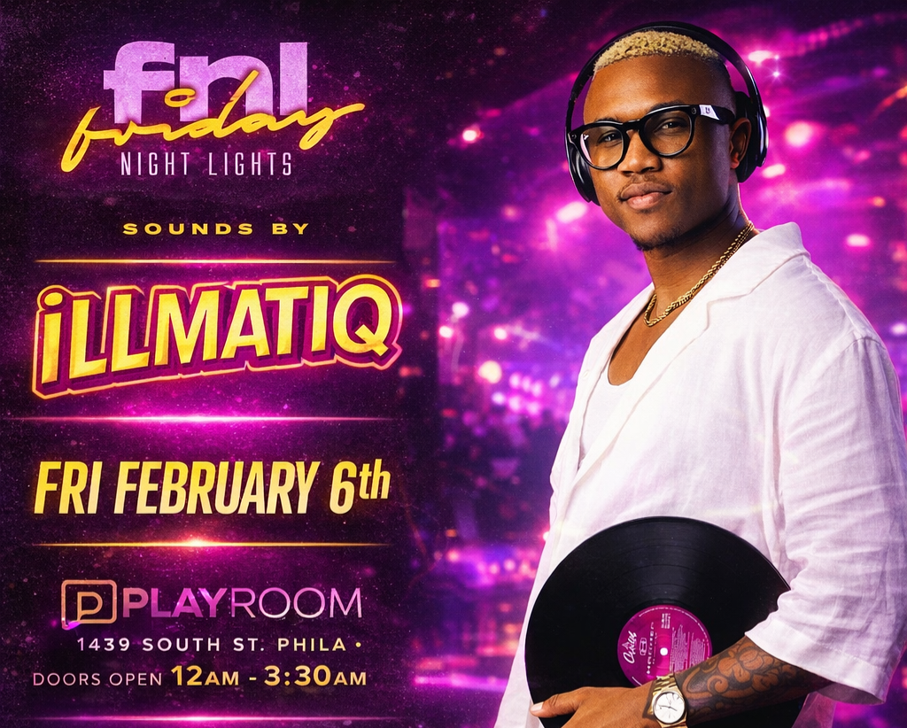 2*6 FRIDAY NIGHT LIGHTS // DJ Illmatiq Live / PLAYROOM thumbnail