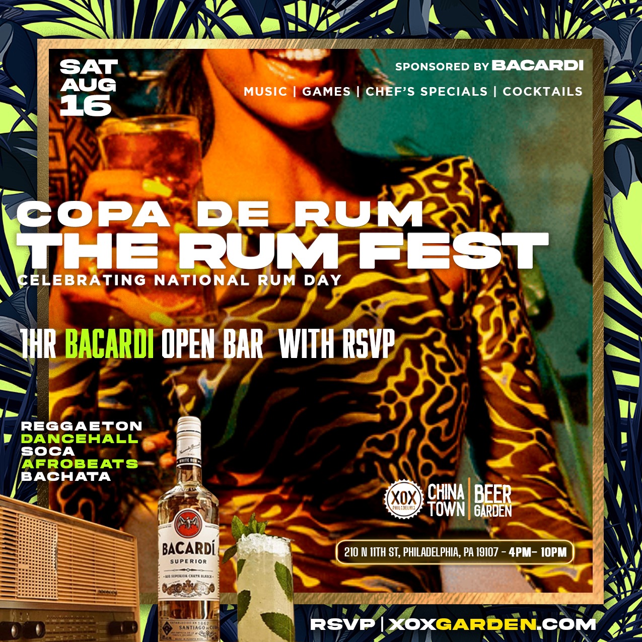 8.16 Copa De Rum | The Rum Fest | 1HR OPEN BAR thumbnail