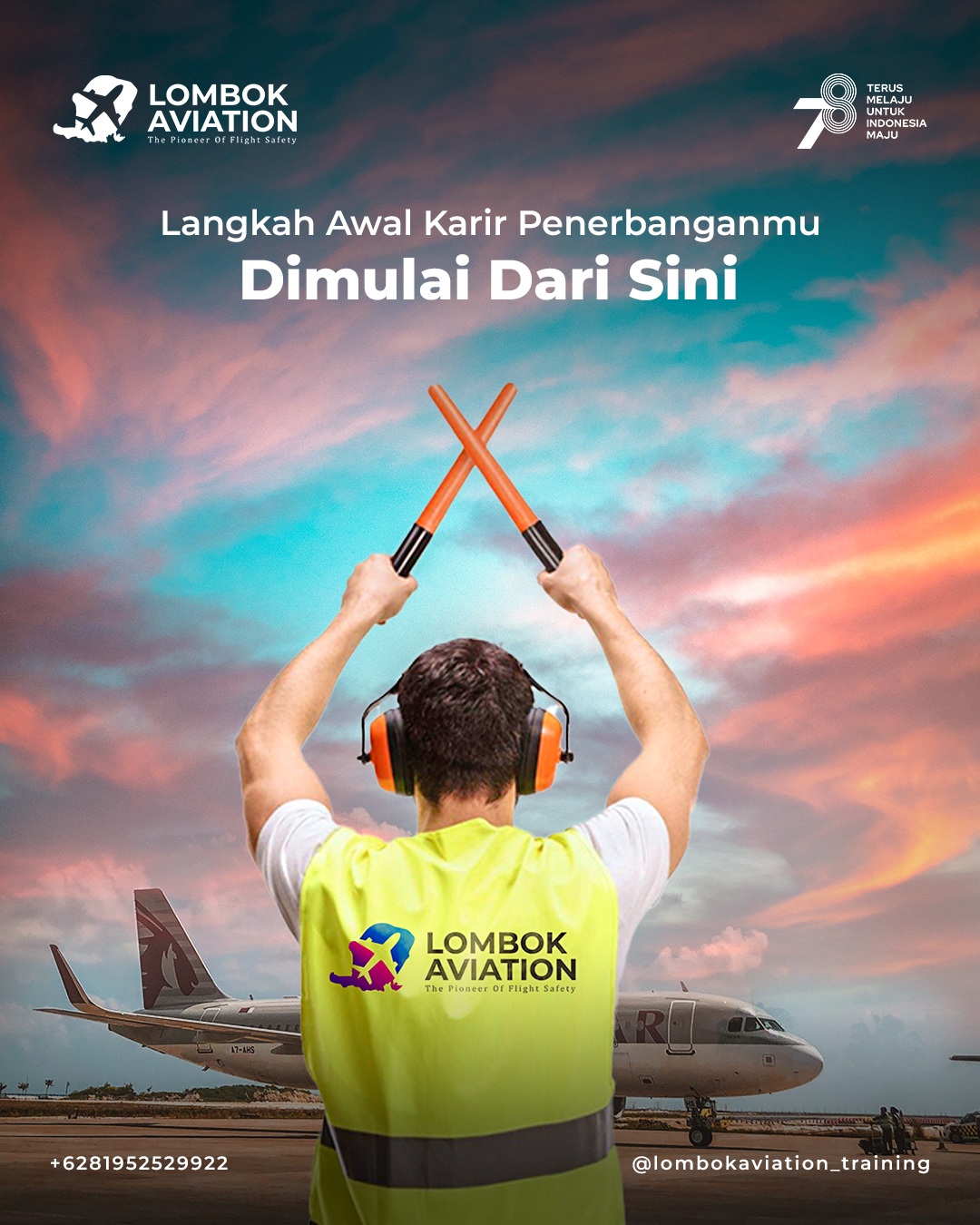 Pelatihan Ground Handling bersama Lombok Aviation tidak hanya memberikan pembelajaran yang mendalam, tetapi juga membuka