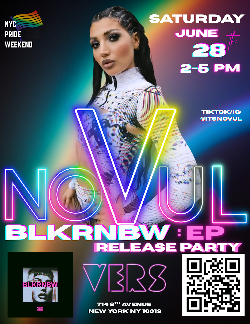 BLKRNBW : EP Release Party | Partiful thumbnail