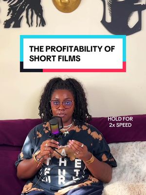 Looking at short films solely as a profit maker is a number one way to set yourself up for disappointment. Switching you