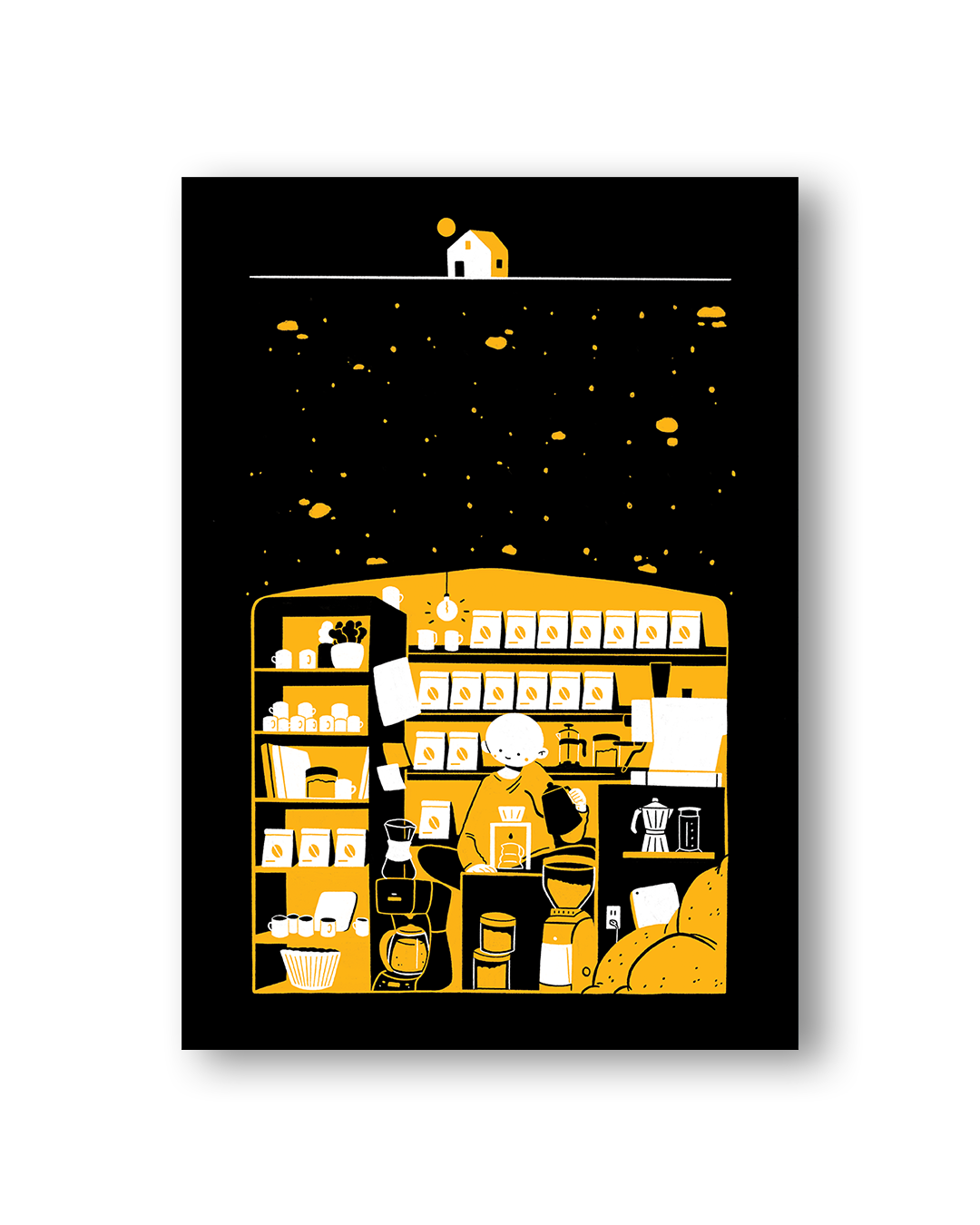 Coffee Bunker Print thumbnail