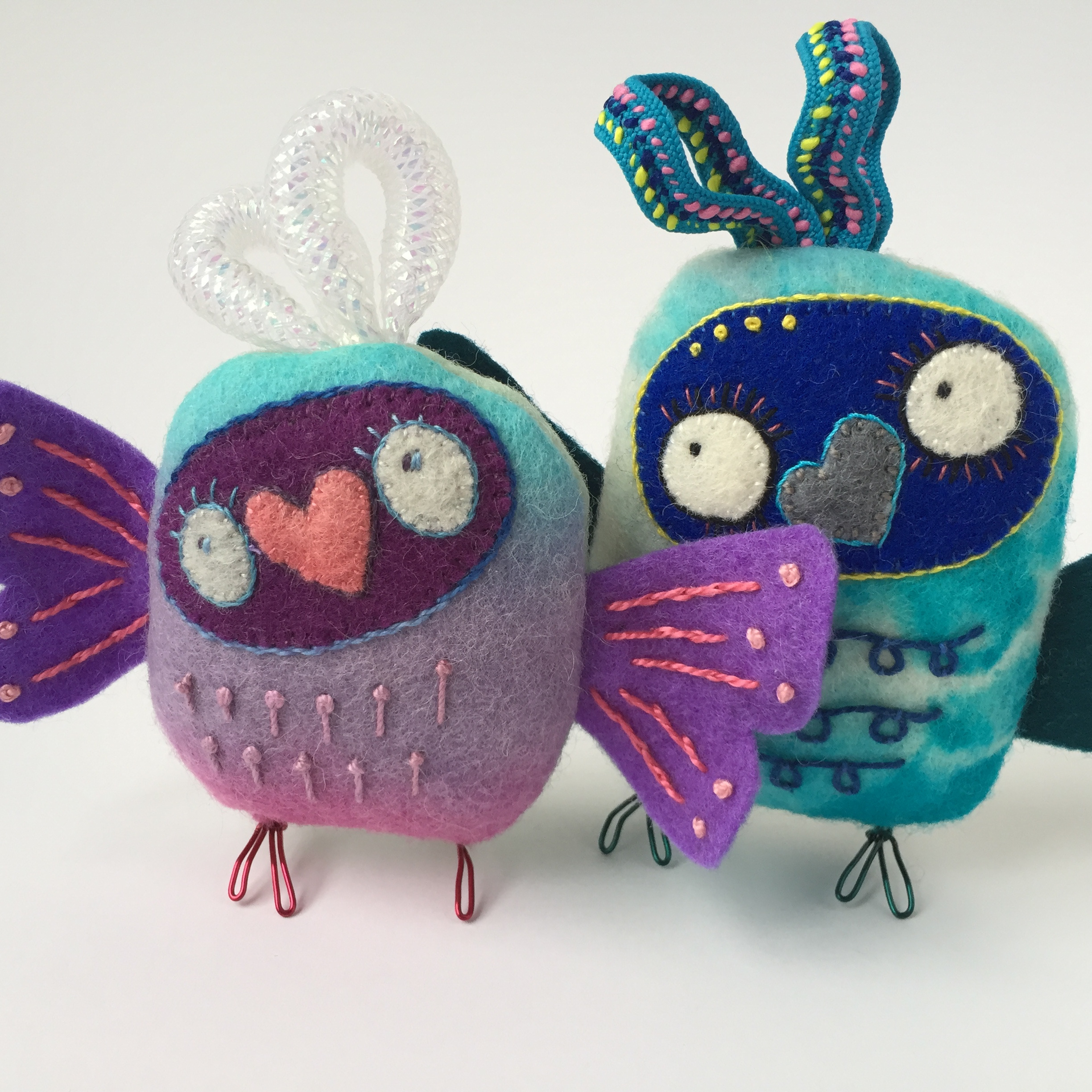 Stitched bird workshop thumbnail