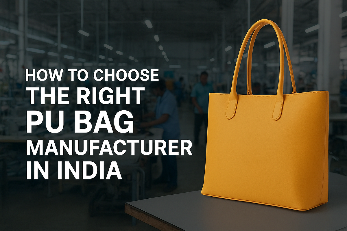 How to Choose the Right PU Bag Manufacturer in India for Your Brand & Custom PU Bag Manufacturing Solutions thumbnail