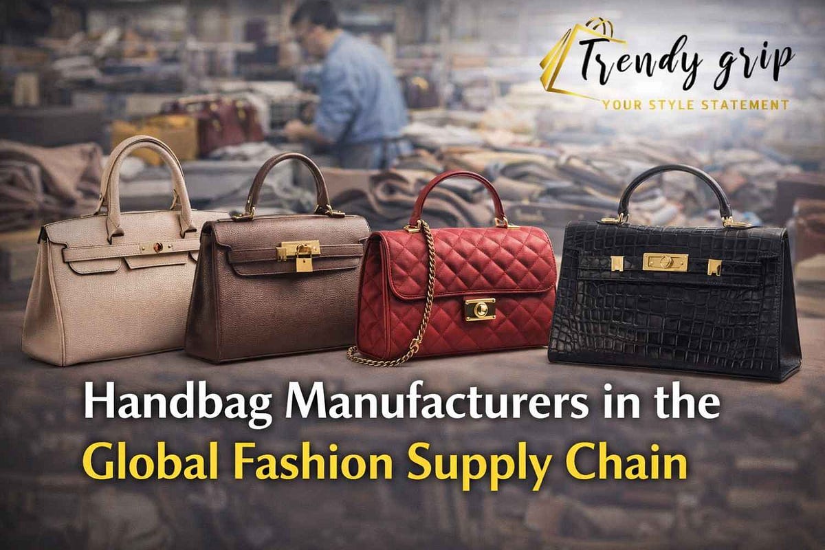 The Role of Handbag Manufacturers in the Global Fashion Supply Chain thumbnail
