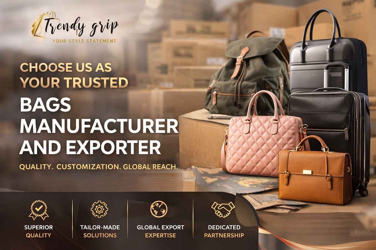 Why Choose Us as Your Trusted Bags Manufacturer and Exporter thumbnail