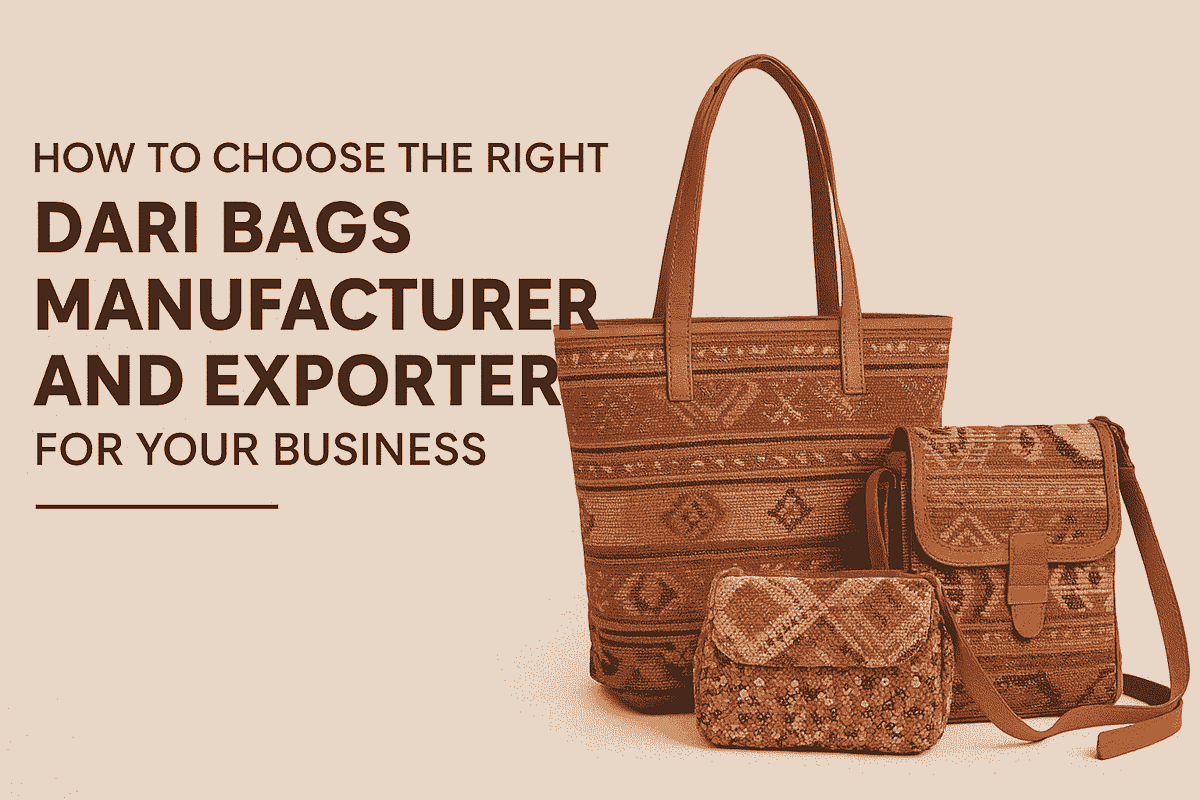 How to Choose the Right Dari Bags Manufacturer and Exporter for Your Business thumbnail