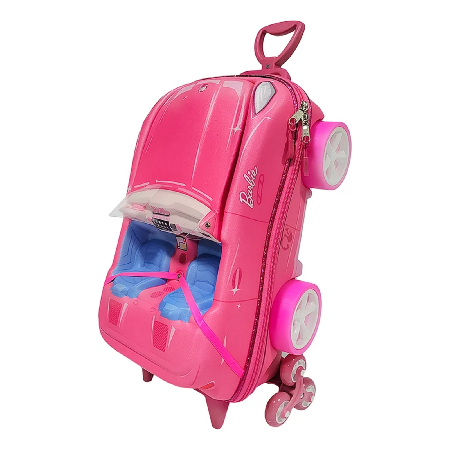 Mochila Carro da Barbie (6 rodinhas) thumbnail