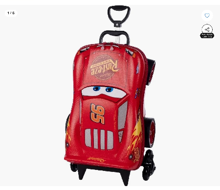 Mochila Mcqueen  (6 Rodinhas) thumbnail