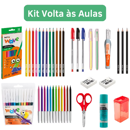 Kit Lápis/Canetas/Pincéis  thumbnail