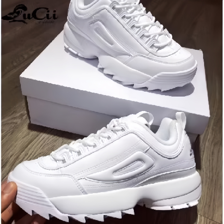 Tênis Disruptor II Branco Masculino e Feminino thumbnail