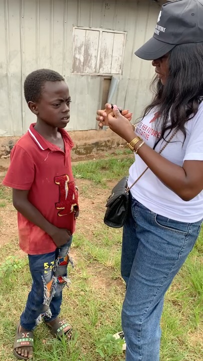 Meet Aliyu Mohammed, a brave 12-year-old living at the refugee camp. Despite the challenges he faces daily, he dreams of