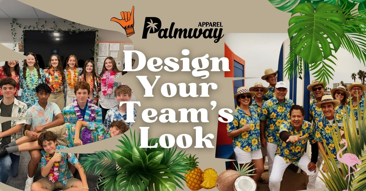Custom Team Apparel - Bulk Hawaiian Shirts & Uniforms | Palmway thumbnail