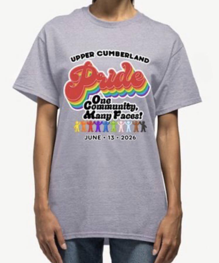 Purchase a shirt and help support Upper Cumberland Pride! thumbnail