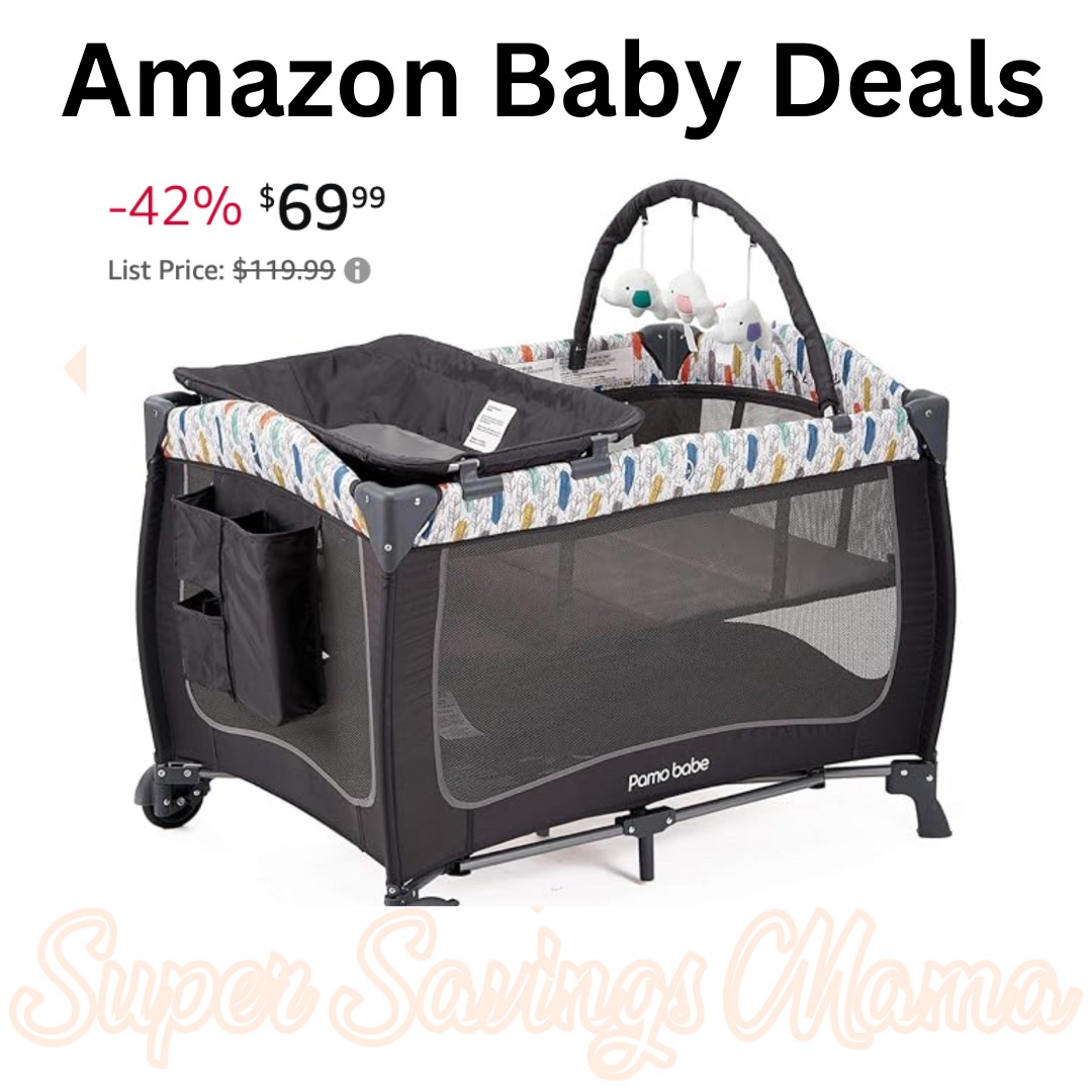 Baby Playpen with Bassinet and Changing Table thumbnail