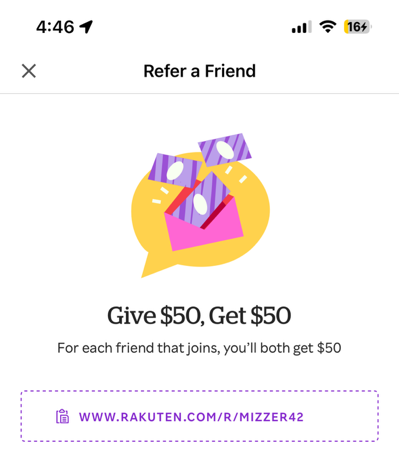 Raukten spend $50 earn $50  thumbnail