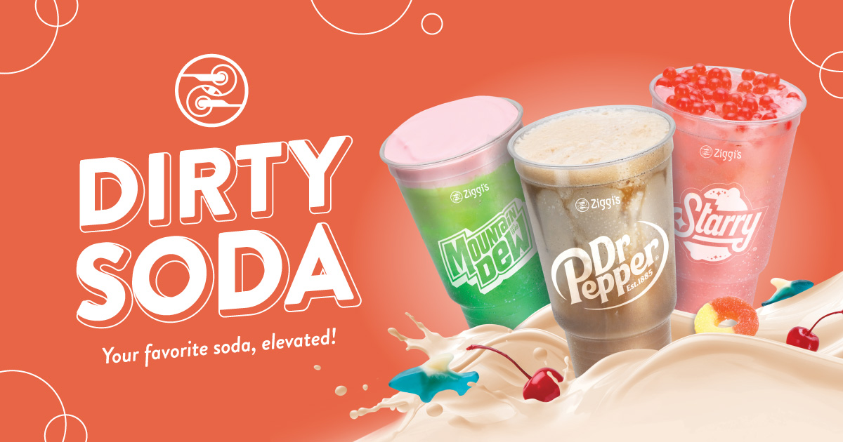 Find Dirty Soda Near You - Try It FREE at Ziggi’s Coffee! thumbnail