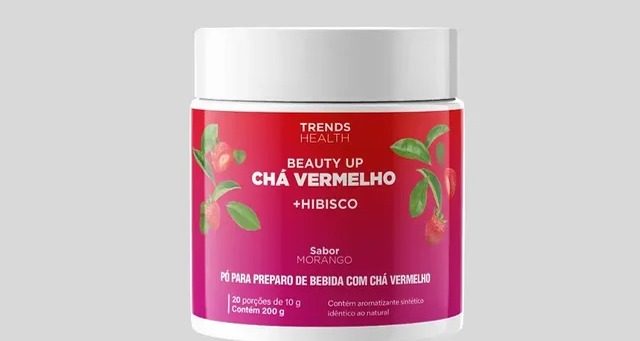 Beauty Up Chá Vermelho - Híbisco-Tratamento + 1 Goma thumbnail