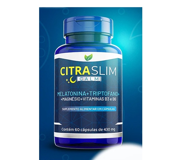 Citra Slim Calm - Melatonina  Tratamento 1 BRINDE thumbnail