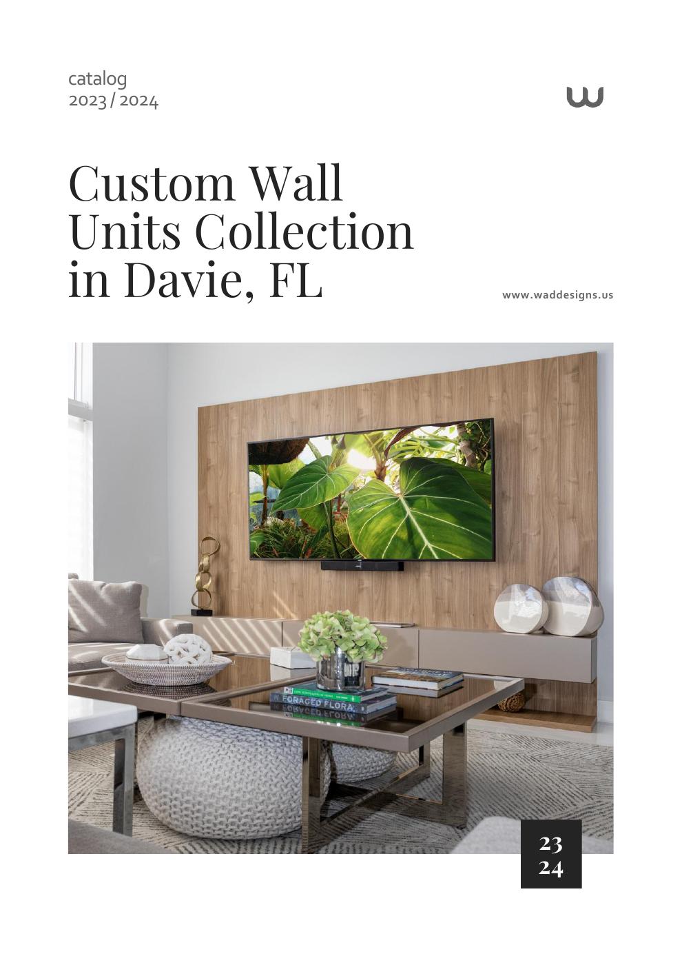 Davie Wall Unit Catalog thumbnail