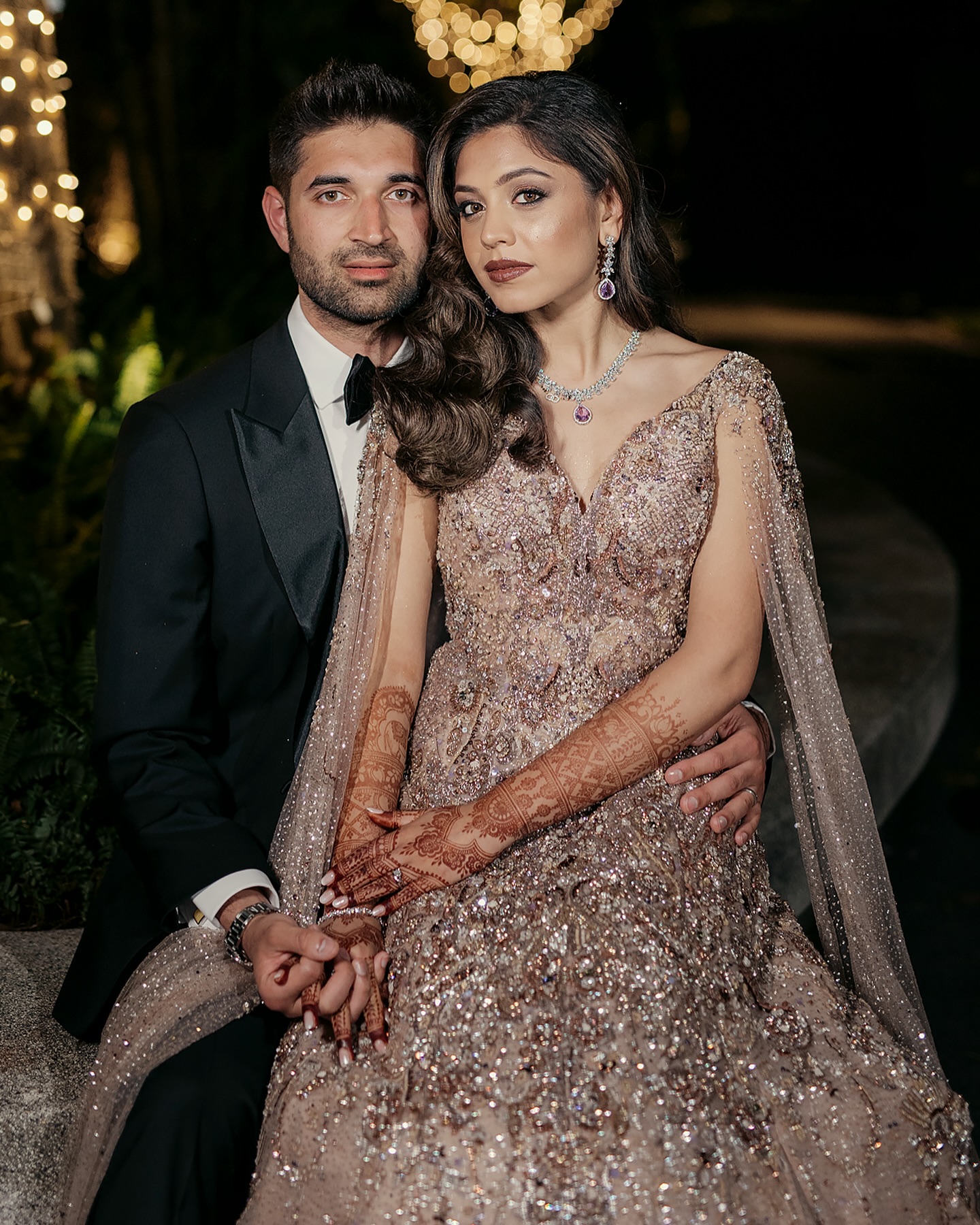 “Elegance, grace, and a love that lights up the room. ❤️

A night to remember: cutting the cake and dancing into forever