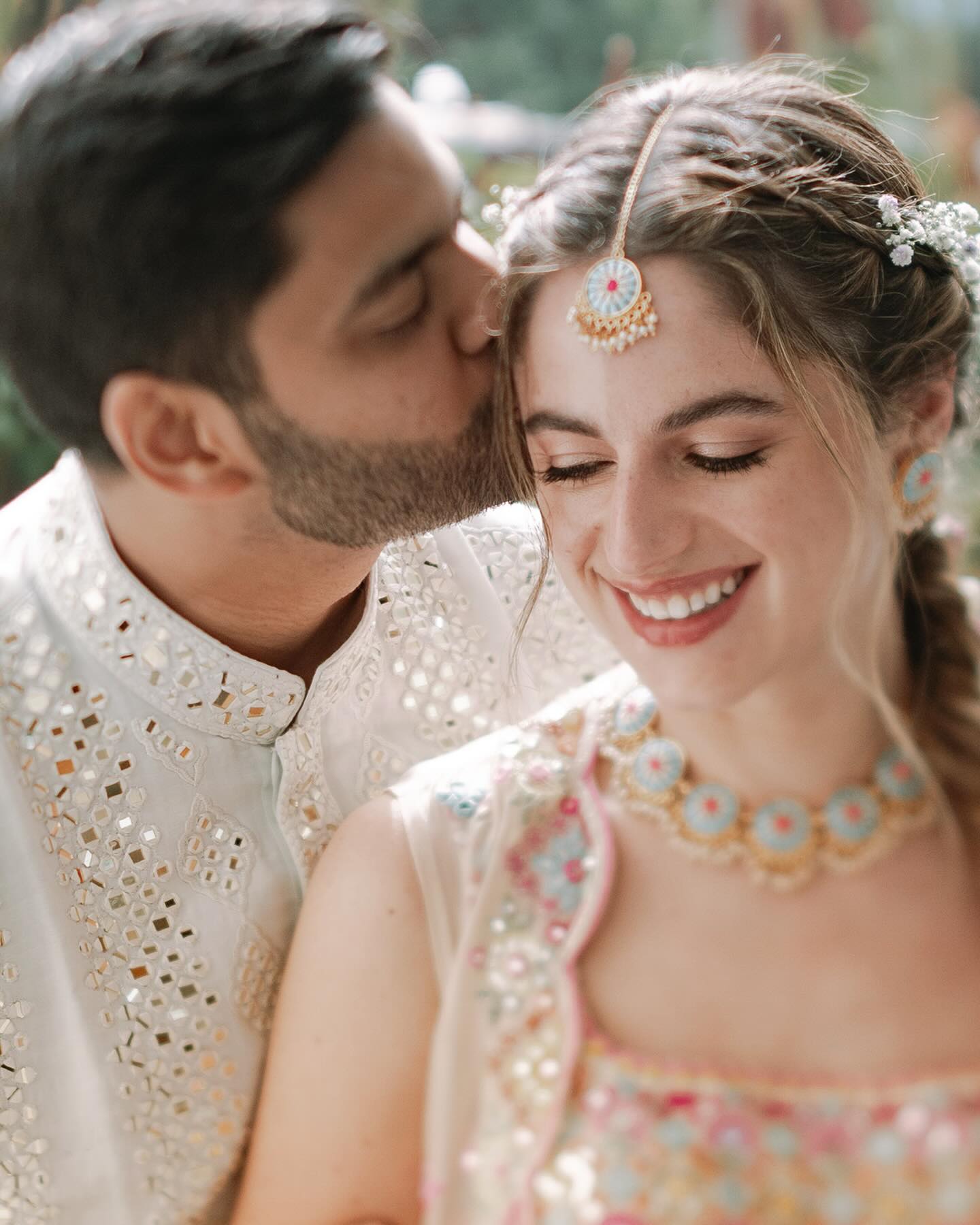 Embracing tradition and culture at the Mehendi Ceremony - from intricate Mehendi designs to donning a stunning Maang Tik