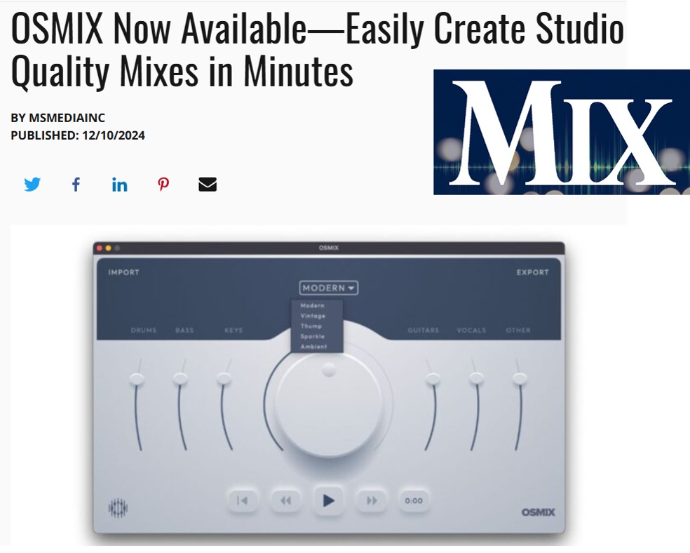 MIX Online Article thumbnail