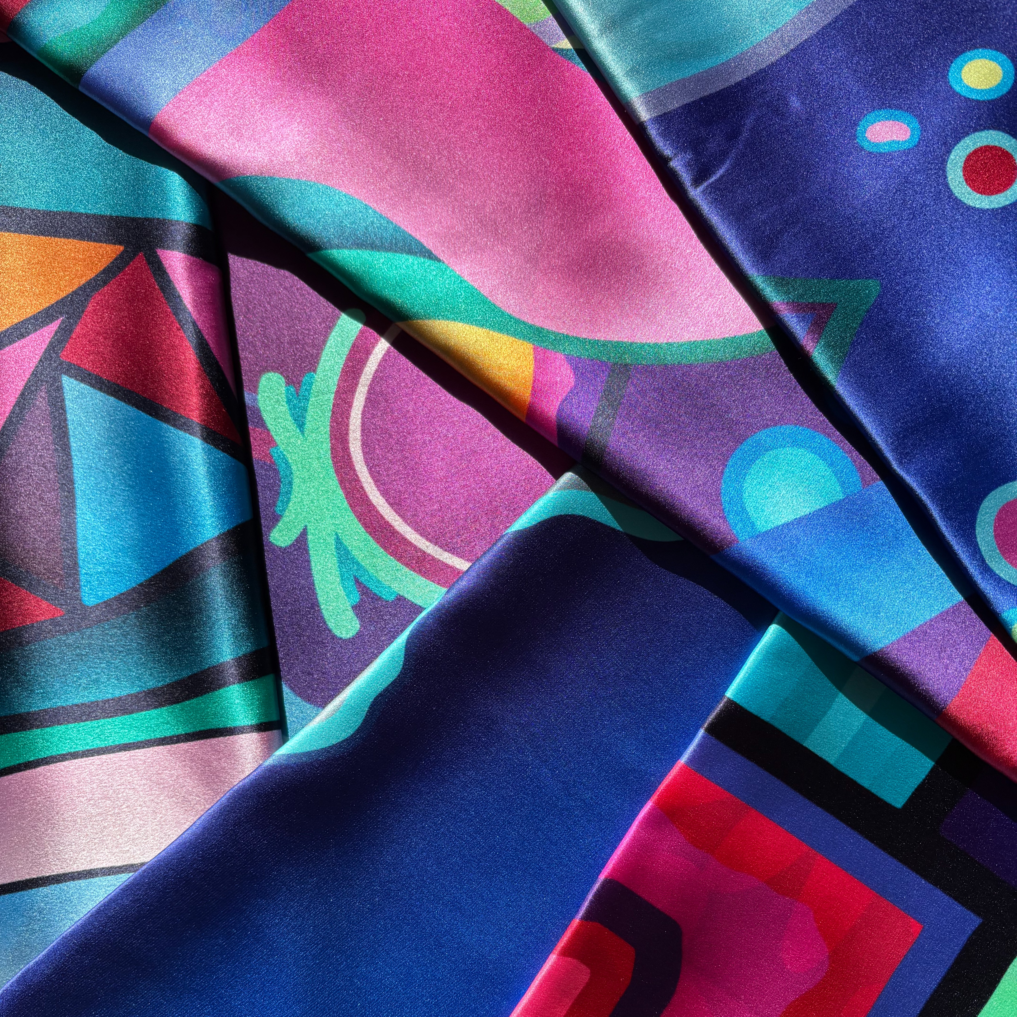 Chromatic Vibes Silk Fashion Accessory Collection thumbnail