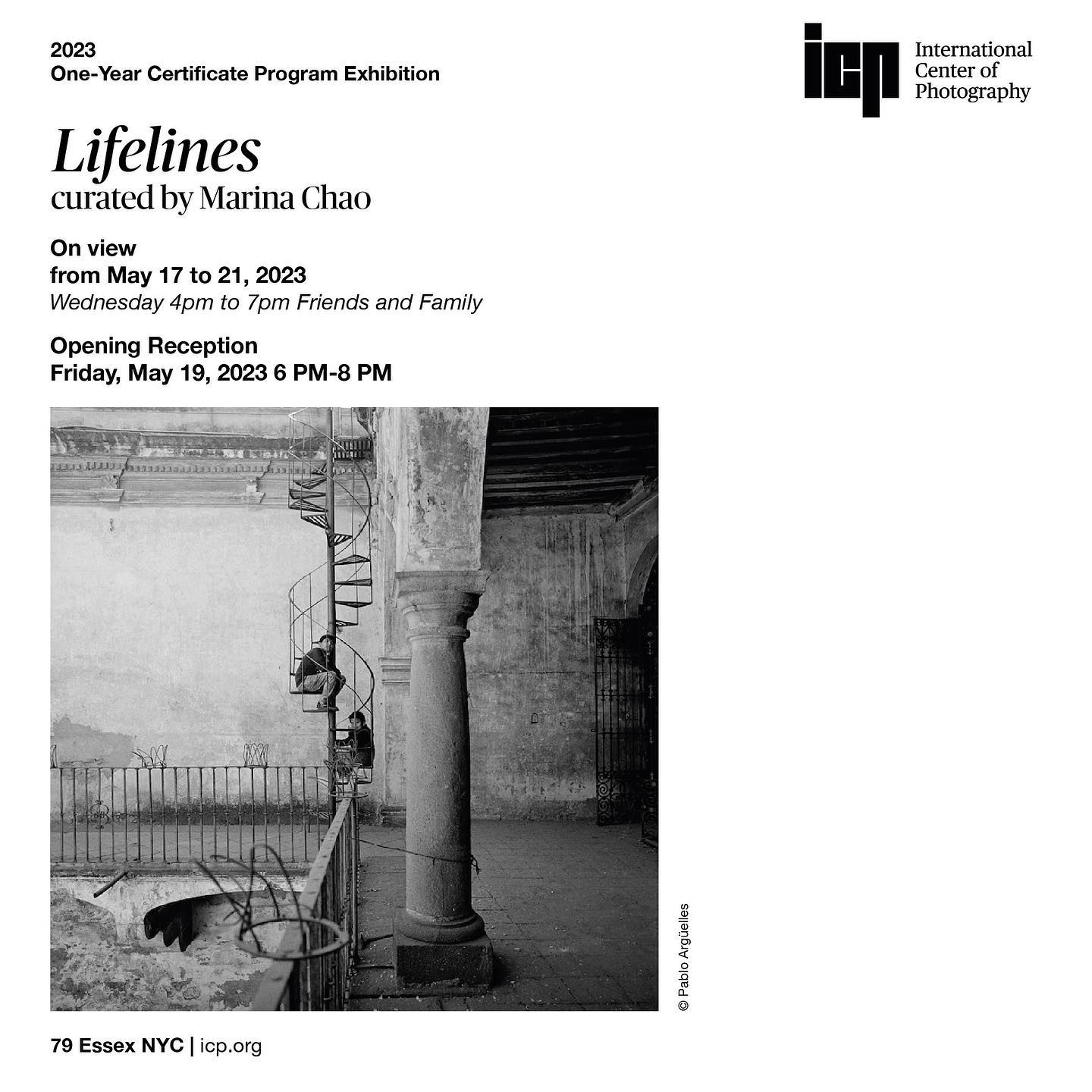 Omar y Pepe salieron en la portada ✨

«Lifelines» se inaugura este próximo 17 de mayo en el @icp. @mariapr7, yo y nuestr