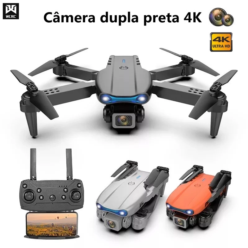 Drone De Câmera De 4K Profissional De Alta Definição Com Dupla thumbnail