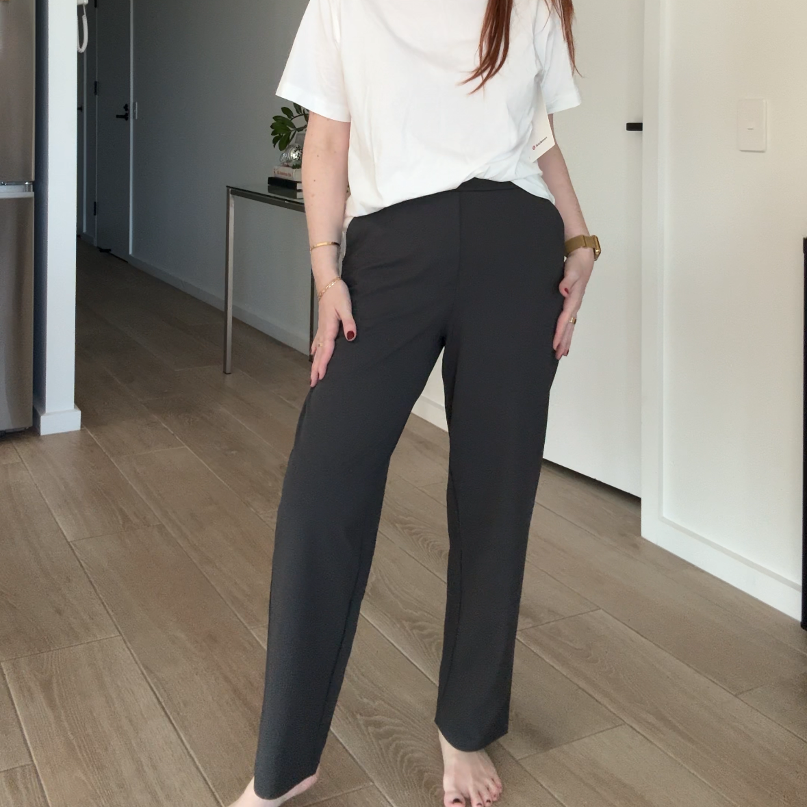 Daydrift Grey Tapered Pant (lulu) thumbnail
