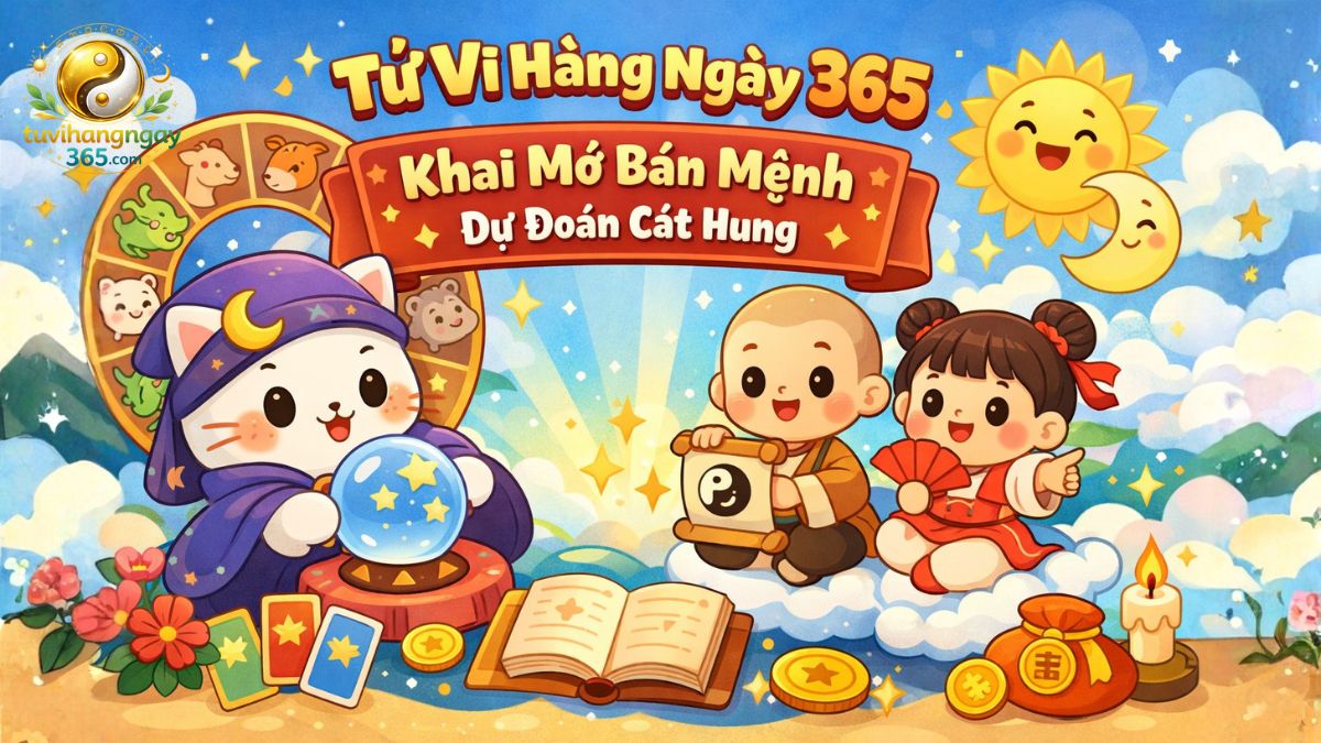 Tử Vi Hằng Ngày 365: Khai Mở Bản Mệnh – Dự Đoán Cát Hung thumbnail