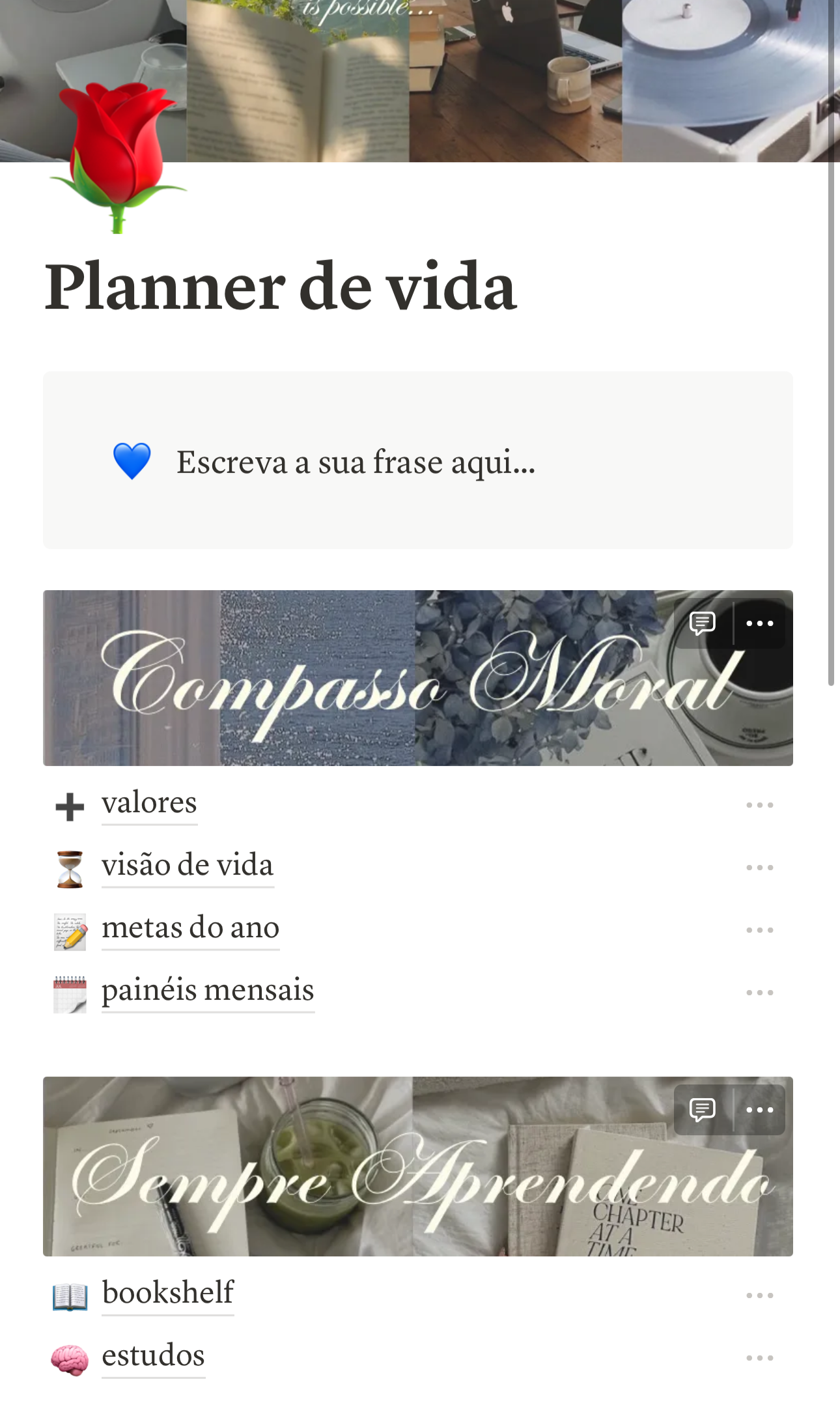 Planner de Vida! Tudo começa dentro de você, aprenda a definir seus valores, visão de vida e muito mais... você merece viver com intenção e clareza thumbnail