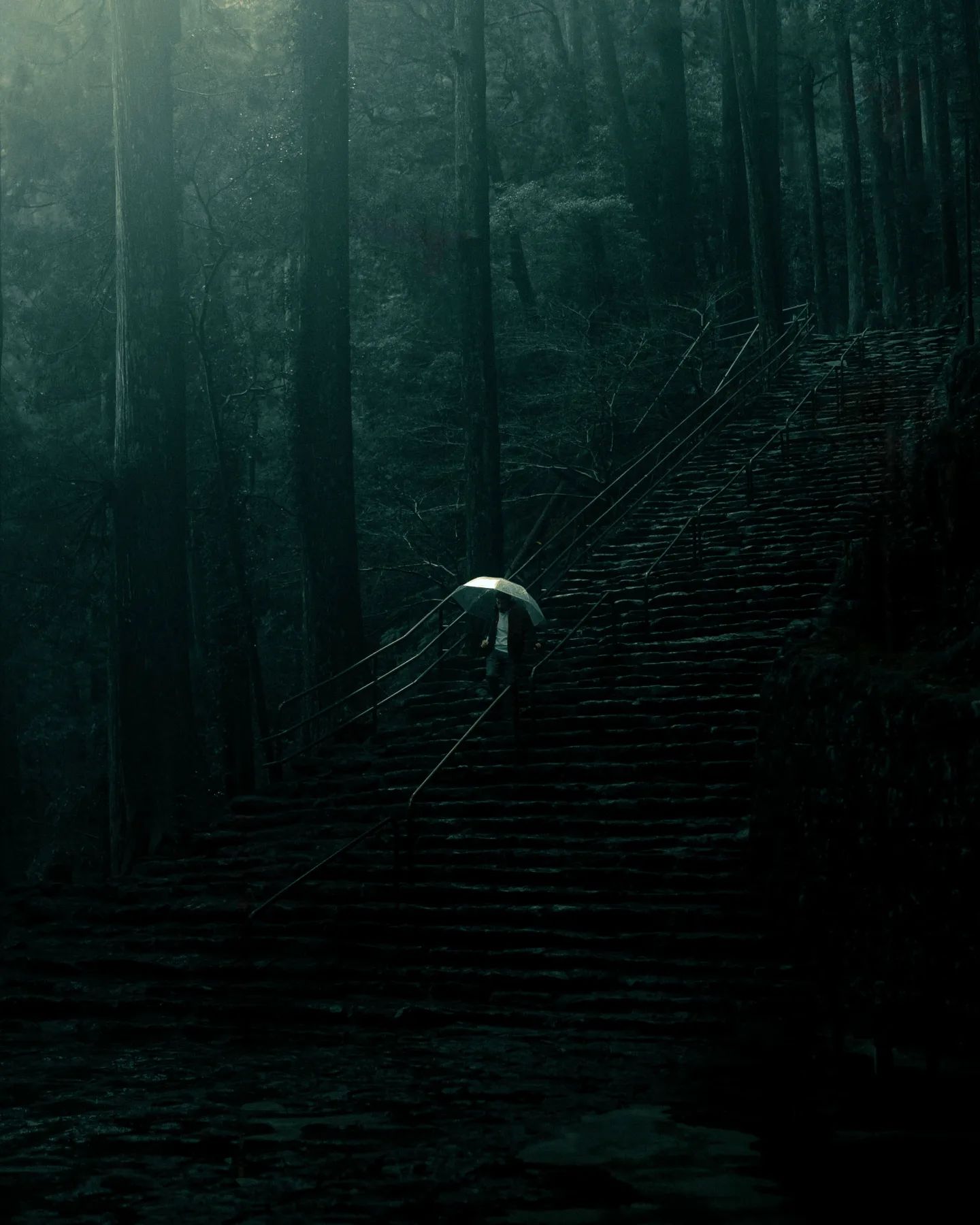 Heading down a dolor.