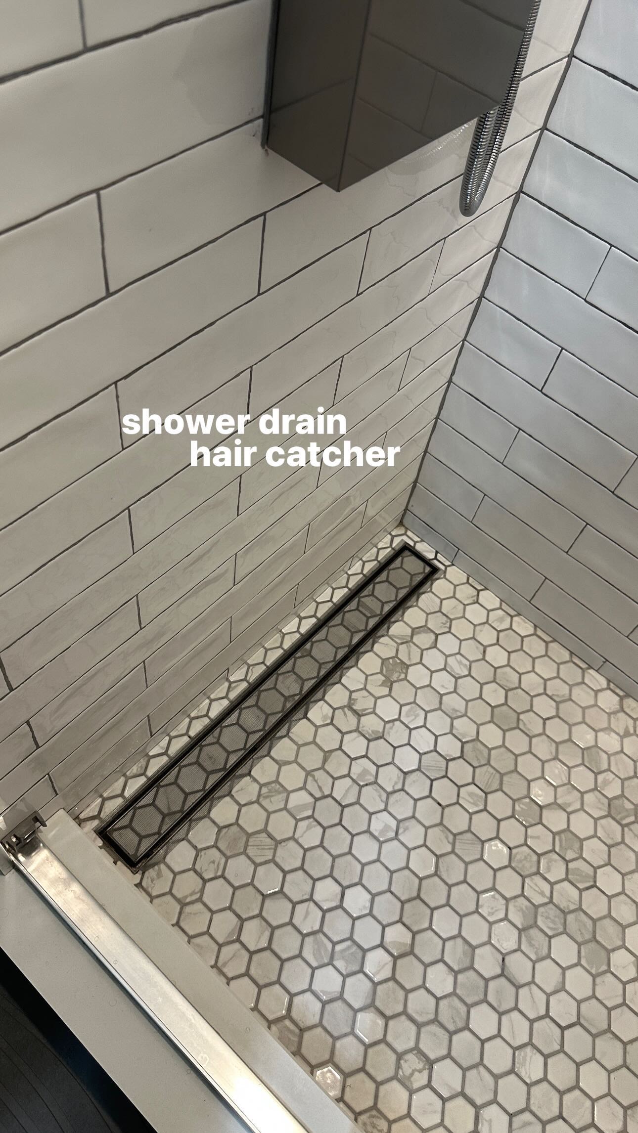 comment “need!” and I’ll DM you the link to both! 

bc we don’t have time for clogged 🚿 drains! 

#newhome #haircatcher 