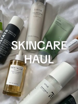 have y’all tried any of these? 👀 #skincare #skincarehaul 
