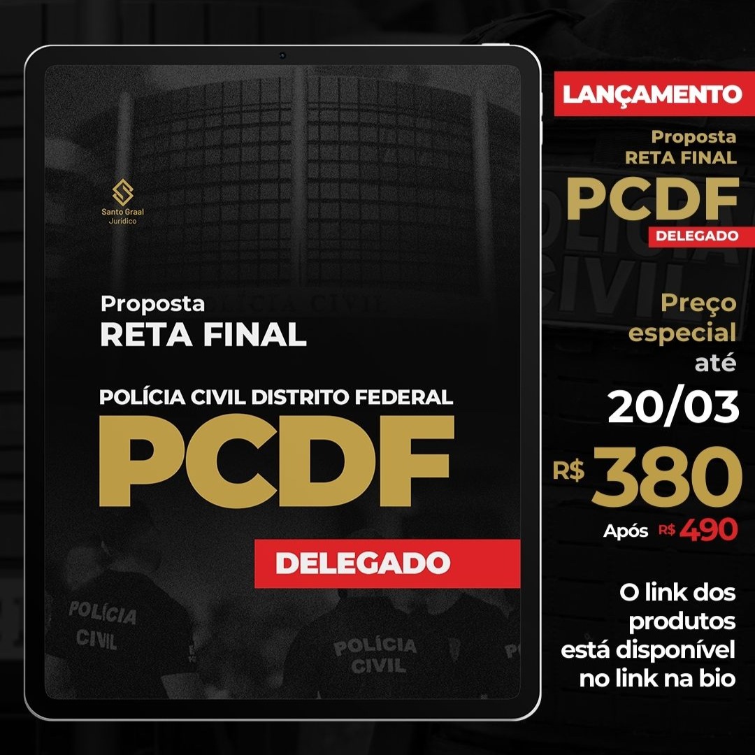 Proposta Delegado - PCDF 2026 thumbnail