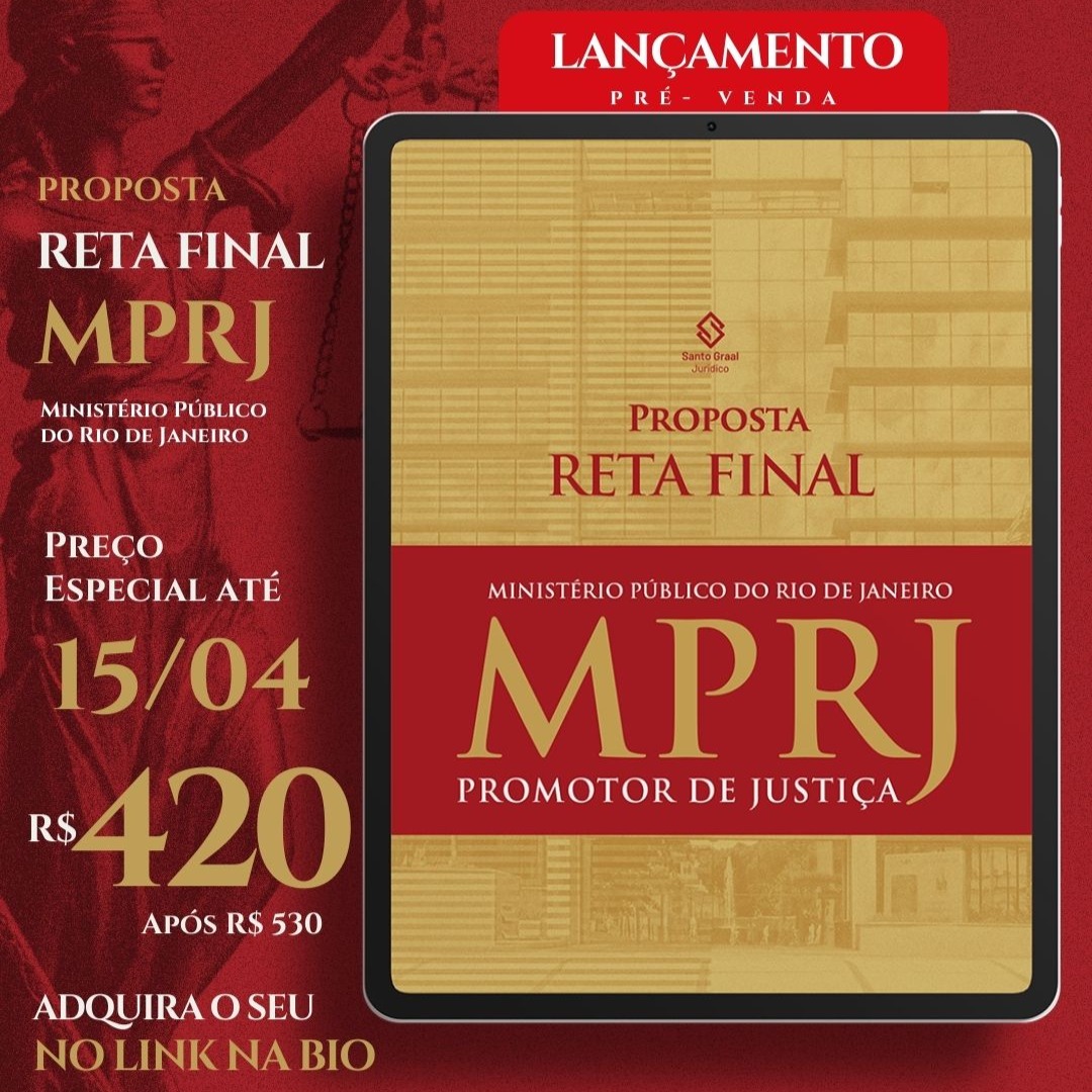Proposta Reta Final Método SG - MPRJ 2026 thumbnail