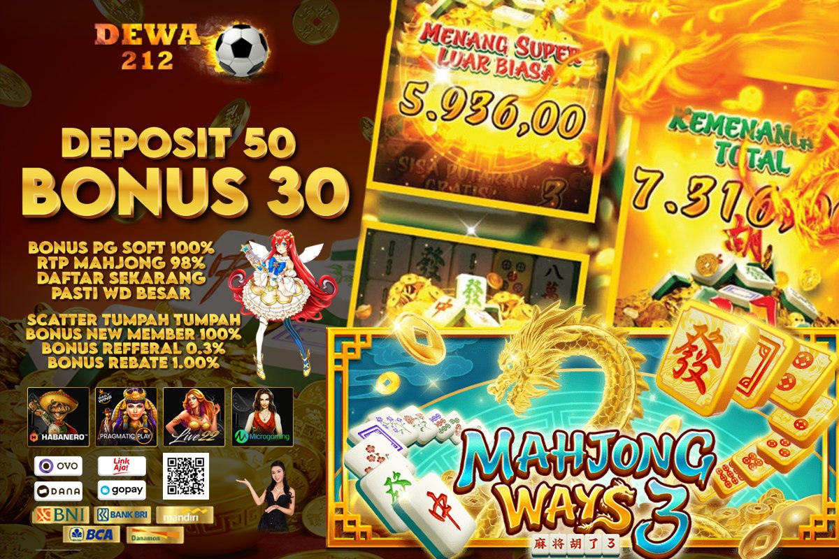 Daftar DEWA212 Situs Slot Deposit 50 Bonus 30 To 5x 6x 7x thumbnail