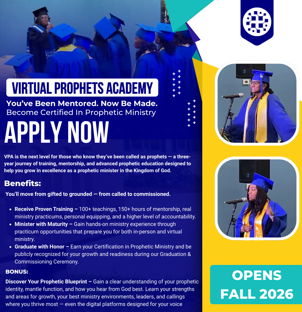 Advanced prophetic training and leadership development. thumbnail