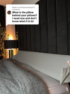 Replying to @onebrownskingirl a bed wedge for the win! shop at the link in my bio🖤 #amazonhome #bedroom #bedroomdecor #b